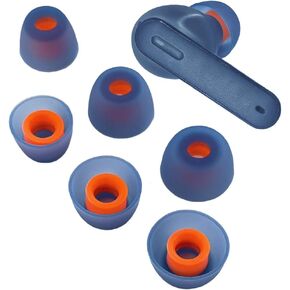 6X سماعات أذن بديلة لسماعات الأذن JBL Tune 230NC TWS * أطراف أذن زرقاء