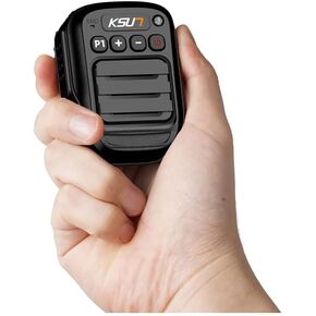 KSUN Walkie Talkie PTT 1000mAh Battery Microphone Wireless Push-to-Talk Support Bluetooth for Real PTT Zello ZL10 ZL20 ZL18 ZL38 B60