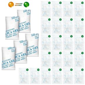 LinsKind 2 Gram [250 Packets] Food Grade Silica Gel Packets, Moisture Absorbers for Moisture Control - Protects Items from Moisture Damage