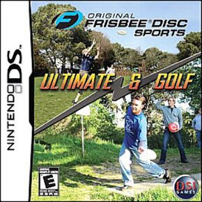 قرص الفريسبي الرياضي الأصلي: Ultimate & Golf - Nintendo DS (متجدد)