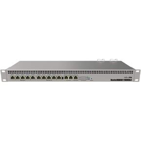 Mikrotik RB1100AHx4 Router with 13 Gigabit Ethernet Ports 1 GB RAM and 1U Rackmount Case