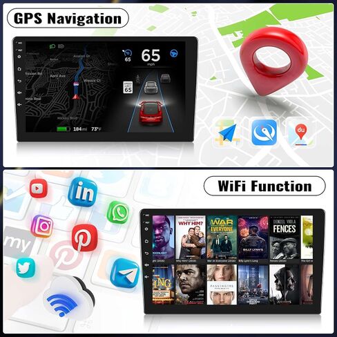 ستيريو سيارة 2G+32G Android 13 لسيارة Subaru Outback/Legacy 2010-2014 راديو لاسلكي Apple Carplay Android Auto، شاشة لمس 9 بوصات نظام ملاحة GPS / رابط مرآة / بلوتوث / راديو FM / RDS / 26UI + كاميرا احتياطية وميكروفون in Saudi Arabia
