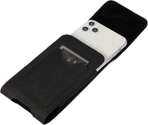 حافظة هاتف خلوي كبيرة جدًا من النايلون بمشبك حزام لهاتف Samsung Galaxy Note 20 Ultra S21 Ultra S20 Ultra A72، LG Velvet V60 ThinQ Stylo 6 K51، Moto G Power Stylus Play 2021، G9 Plus، One 5G in Kuwait