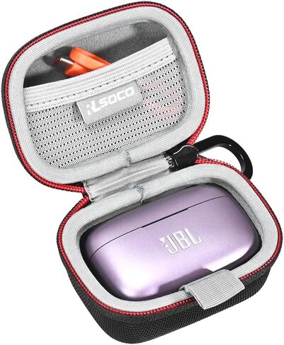 RLSOCO Hard Case for JBL Live 300 True Wireless Headphone & Works with Ultimate Ears FITS True Wireless Earbuds (Black) in Saudi Arabia