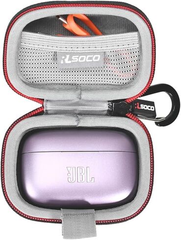 RLSOCO Hard Case for JBL Live 300 True Wireless Headphone & Works with Ultimate Ears FITS True Wireless Earbuds (Black) in Saudi Arabia