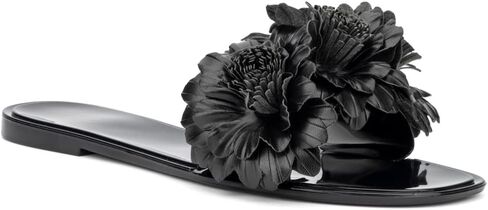 NY & C - صندل نسائي من New York & Company Anella كاجوال، مفتوح عند الأصابع، نعل خارجي من البولي فينيل كلورايد in Kuwait