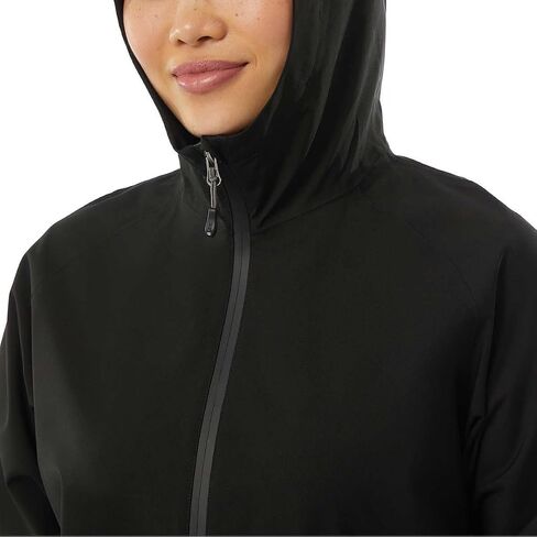 32 Degrees Unisex Rain Jacket, Black, Men's Medium/Women's Large in Saudi Arabia