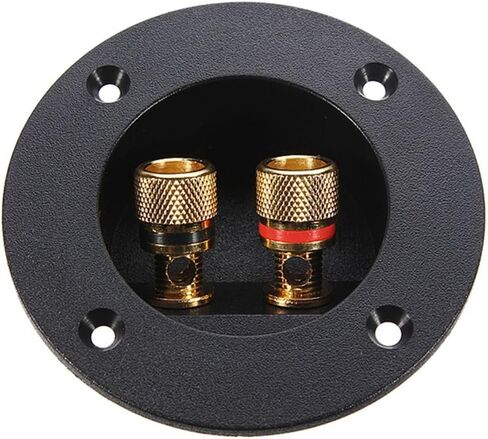 Speaker Terminal Connectors Speaker Box Terminal Binding Post Round Screw Cup Connector Subwoofer Plug in Saudi Arabia