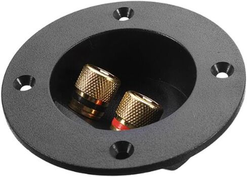 Speaker Terminal Connectors Speaker Box Terminal Binding Post Round Screw Cup Connector Subwoofer Plug in Saudi Arabia