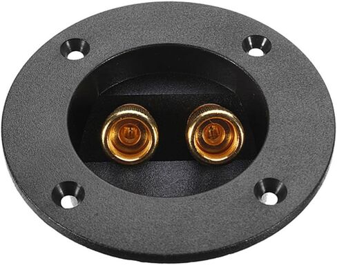 Speaker Terminal Connectors Speaker Box Terminal Binding Post Round Screw Cup Connector Subwoofer Plug in Saudi Arabia