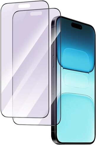 PERFECTSIGHT 2 واقي شاشة مضاد للضوء الأزرق لهاتف iPhone 16 Pro Max 2024 6.9 بوصة، 6X أقوى HD أزرق شفاف يحجب الضوء الأزرق - حماية العين ضد تعب العين وجفاف العين in Saudi Arabia