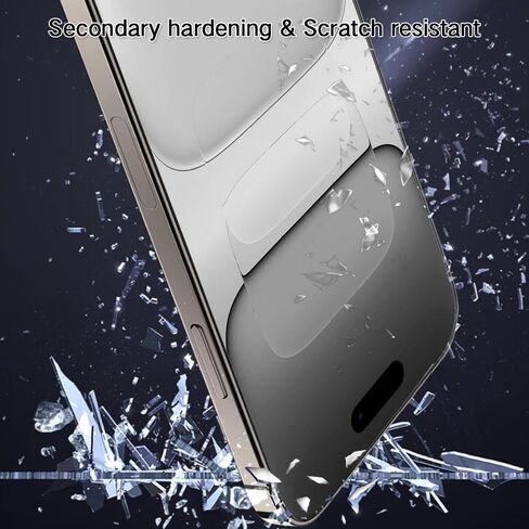 PERFECTSIGHT 2 واقي شاشة مضاد للضوء الأزرق لهاتف iPhone 16 Pro Max 2024 6.9 بوصة، 6X أقوى HD أزرق شفاف يحجب الضوء الأزرق - حماية العين ضد تعب العين وجفاف العين in Saudi Arabia