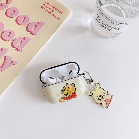 حافظة TPU ناعمة مع سلسلة مفاتيح لـ Apple AirPods 3 AirPods3 الجيل الثالث 2021 غرزة القلب الحب اللون الأزرق الرسوم المتحركة الرسوم المتحركة اللطيفة الرائعة الكلاسيكية للأطفال البنات in Kuwait