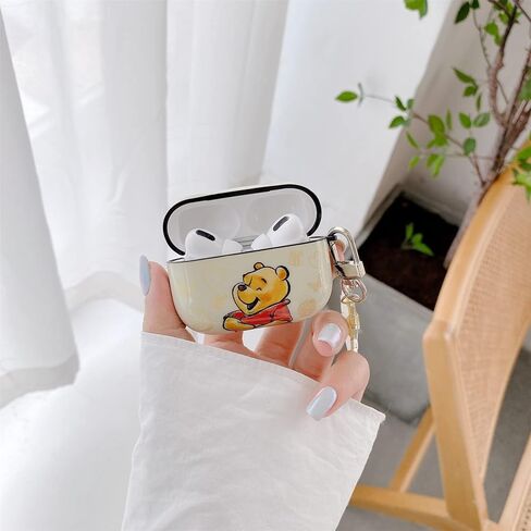 حافظة TPU ناعمة مع سلسلة مفاتيح لـ Apple AirPods 3 AirPods3 الجيل الثالث 2021 غرزة القلب الحب اللون الأزرق الرسوم المتحركة الرسوم المتحركة اللطيفة الرائعة الكلاسيكية للأطفال البنات in Kuwait