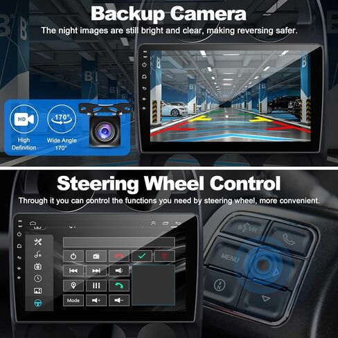 [2+32G] ستيريو سيارة Android 12 لسيارة Jeep Compass Patriot 2010-2016 يدعم Carplay اللاسلكي وAndroid Auto، شاشة لمس IPS مقاس 10.1 بوصة وراديو Prius مع نظام تحديد المواقع العالمي (GPS) وواي فاي وراديو FM in Saudi Arabia