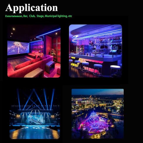JOYLIT DMX512 LED فك تحكم 4 قنوات 4X4A 192 واط شاشة ديجيتال تيار مستمر 12 فولت-24 فولت ل RGBW 5050 3528 LED قطاع ضوء in Saudi Arabia