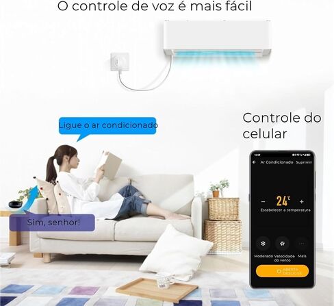 WiFi Smart IR Remote Controller Smart Home, All in One IR Blaster Control, Infrared Universal Remote for TV DVD AC AUD STB SAT, Smart Devices That Work with Alexa & Google Assistant, No Hub Required in Saudi Arabia