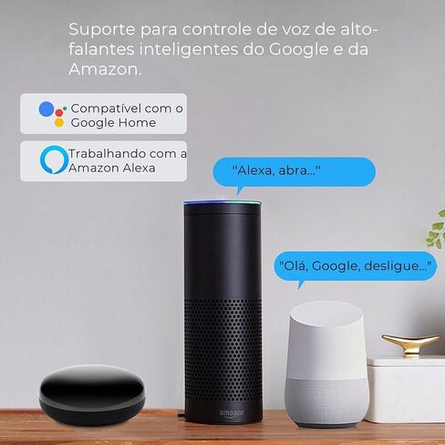 WiFi Smart IR Remote Controller Smart Home, All in One IR Blaster Control, Infrared Universal Remote for TV DVD AC AUD STB SAT, Smart Devices That Work with Alexa & Google Assistant, No Hub Required in Saudi Arabia
