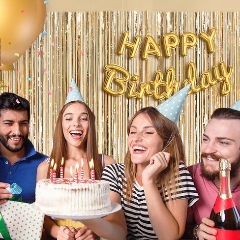 الشمبانيا هامش الستار حزب اللافتات 2 حزمة 3.3x8.3 قدم احباط هامش ستائر خلفية لعيد ميلاد الزفاف الزفاف الطفل دش عطلة بهرج اللافتات الأسود حزب زينة الباب اللافتات in Saudi Arabia