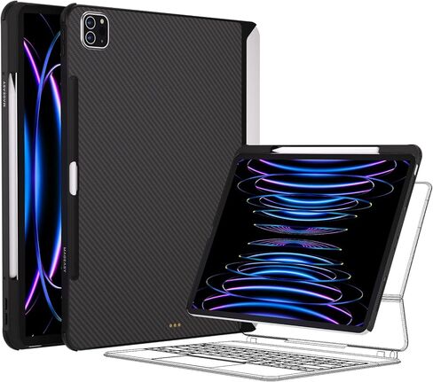 حافظة MAGEASY CITICOVER لجهاز iPad Pro 11 بوصة مع حامل أقلام - متوافقة مع لوحة المفاتيح السحرية، وألياف الأراميد الممتازة، تناسب 2018-2022 iPad Pro 11 بوصة (الجيل الأول إلى الرابع)/ 2020-2022 iPad Air 10.9 بوصة (الجيل الرابع إلى الخامس) in Kuwait