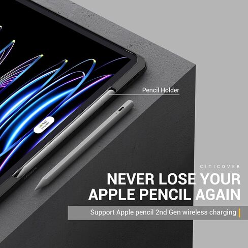 حافظة MAGEASY CITICOVER لجهاز iPad Pro 11 بوصة مع حامل أقلام - متوافقة مع لوحة المفاتيح السحرية، وألياف الأراميد الممتازة، تناسب 2018-2022 iPad Pro 11 بوصة (الجيل الأول إلى الرابع)/ 2020-2022 iPad Air 10.9 بوصة (الجيل الرابع إلى الخامس) in Kuwait
