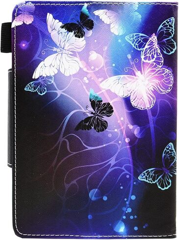 Universal 7 8 Inch Android Tablet Case, Nannxiebky Multi-Angle Viewing Stand PU Leather Wallet Tablet Case Cover for 7 8 Inch and More 7" - 8.5" Tablet, Forest in Saudi Arabia