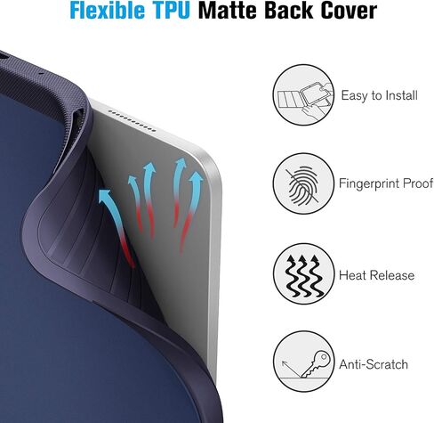 Fintie Folio Case for iPad Air 11-inch M2 (2024), iPad Air 5th Generation (2022) / iPad Air 4th Gen (2020) 10.9 Inch, Multi-Angle Viewing Soft TPU Cover with Pocket & Pencil Holder, Blooming Hibiscus in Saudi Arabia