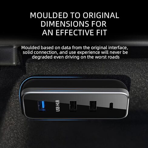 موزع USB 4 في 1 متوافق مع 2022-2023، ملحقات محطات الإرساء متعددة المنافذ، استبدال محول محور التمديد، شحن وحدة التحكم المركزية in Kuwait