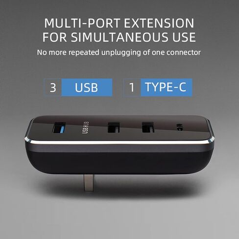 موزع USB 4 في 1 متوافق مع 2022-2023، ملحقات محطات الإرساء متعددة المنافذ، استبدال محول محور التمديد، شحن وحدة التحكم المركزية in Kuwait