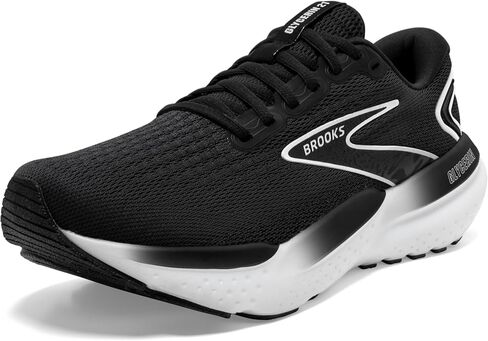 Brooks Women’s Glycerin 21 Neutral Running Shoe - Oyster/Black/Orchid Bouquet - 9 Medium in Saudi Arabia