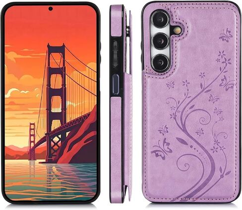 حافظة هاتف Asuwish لهاتف Samsung Galaxy A25 5G مع واقي شاشة من الزجاج المقسى وحامل بطاقات وغطاء محفظة وحامل وإكسسوارات خلوية من الجلد Glaxay A 25 25A SM-A256U A256E حافظات للنساء والرجال باللون الأسود in Saudi Arabia