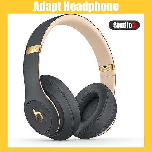 Studio 3 Hinge Replacement Parts Metal Folding Original Hinges Headband Connector Clip Pin Cover Accessories Repair Kit Compatible with Beats Studio3 Wireless Over-Ear Headphones (Gold) in Saudi Arabia