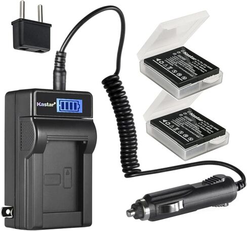 Kastar 4-Pack LB080 Battery and LCD AC Charger Compatible with Kodak LB-080 Battery, Kodak PIXPRO SP1, PIXPRO SP1 HD, PIXPRO SP360, PIXPRO SP360 4K, PlaySport Zx5, SP1-YL3, PIXPRO ORBIT360 4K Camera in Saudi Arabia