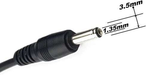 3 قطع كابل تمديد USB إلى كابل تيار مستمر - 5 فولت USB 2.0 منفذ ذكر إلى تيار مستمر 5 فولت ذكر 3.5 مم × 1.35 مم سلك طاقة أسود 100 سم (3.3 قدم) in Kuwait