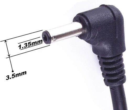 3 قطع كابل تمديد USB إلى كابل تيار مستمر - 5 فولت USB 2.0 منفذ ذكر إلى تيار مستمر 5 فولت ذكر 3.5 مم × 1.35 مم سلك طاقة أسود 100 سم (3.3 قدم) in Kuwait