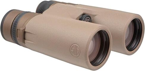 SIG SAUER ZULU8 HDX 10x50mm مقاوم للماء Fogproof متين ومشرق وواضح ودقيق ومريح وجسر مغلق FDE مناظير صيد مع عدسات مضادة للانعكاس - تتضمن حقيبة حمل EVA مصبوبة in Saudi Arabia