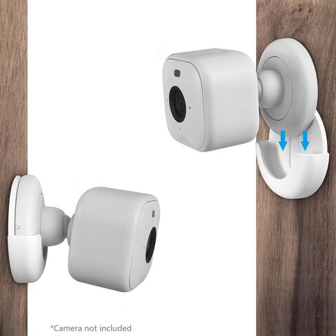 3 Pack Adhesive Wall Mount for Blink Mini 2, No-Drill Camera Mount Easy to Install (Black) in Saudi Arabia