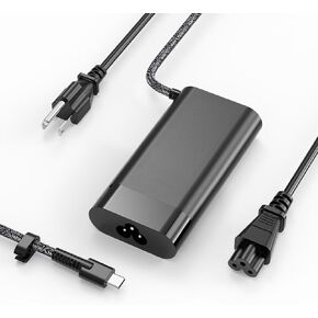 110W USB C AC Charger for HP M52950-001 M52946-003 M52946-001 TPN-CA24 TPN-DA24 HP Elite Dragonfly G3 ZBook Firefly 16 G9 G10 EliteBook 860 865 G9 G10 Laptop Power Adapter Supply Cord