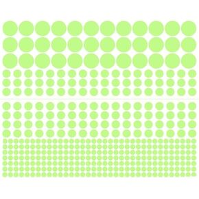 1 Sheet Glow in The Dark Wall Stickers,407 Pcs Removable Glow in Dark Dots Wall Decals,Adhesive Dots Luminous,Glow in The Dark Ceiling Stickers,Wall Treatments and Supplies,Window Stickers and Films