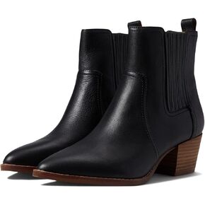 Madewell The Western Ankle Boot in Leather