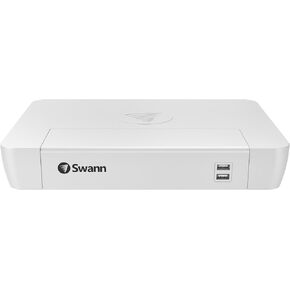 Swann 4K 8Channel Security Camera System NVR Recorder: nvr-8580 Security PoE NVR Box with 1TB HDD,24/7 Continuous Recording,Work with Swann IP 12MP/4K/5MP/4MP HD Cameras, SRNVR-88580WH