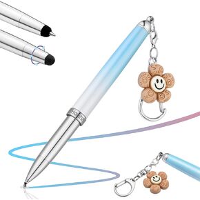 Capacitive Stylus Pen, Honiha 3-in-1 High Precision Stylus Pens for Touch Screens, Disc & Rubber Tip Universal Touch Screen Pen for iPhone/iPad/Android/Tablet and All Capacitive Touch Screens, Pink