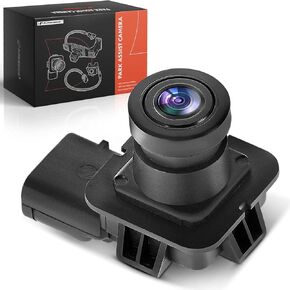 A-Premium Park Assist Camera Rear View Backup Reverse Camera Compatible with Select Ford Models - 2015 2016 2017 2018 2019 Transit-150/Transit-250/Transit-350/Transit-350 HD - Replace# CK4Z19G490A
