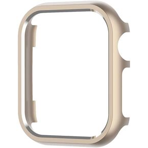 My Pretty Strap XOXO Protective Case for Apple Watch – Luxury Matte Metal Cover for Women, Scratch-Resistant – Compatible with Apple Watch 38/40/41/42/44/45/49mm –Gold, Rose Gold, Silver, Champagne in Kuwait
