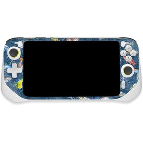 MightySkins Glossy Glitter Skin Compatible with Logitech G Cloud Gaming Handheld - Saltwater Compass | Protective, Durable High-Gloss Glitter Finish | Easy to Apply | Made in The USA