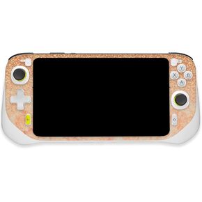 MightySkins Skin Compatible with Logitech G Cloud Gaming Handheld - Flashy Apricot Marble | Protective, Durable, and Unique Vinyl Decal wrap Cover | Easy to Apply | Made in The USA