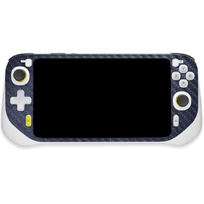 MightySkins Carbon Fiber Skin Compatible with Logitech G Cloud Gaming Handheld - Charcoal Lattice | Protective, Durable Textured Carbon Fiber Finish | Easy to Apply | Made in The USA