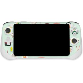 MightySkins Glossy Glitter Skin Compatible with Logitech G Cloud Gaming Handheld - Sushi | Protective, Durable High-Gloss Glitter Finish | Easy to Apply, Remove, and Change Styles | Made in The USA