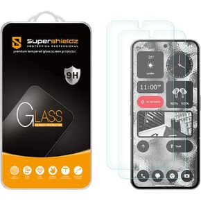 Supershieldz (2 Pack) Designed for Nothing Phone (2) Tempered Glass Screen Protector, Anti Scratch, Bubble Free