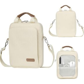 13.3-14 Inch Laptop Sleeve Bag, Laptop Bag for 14'' MacBook Pro M4 2024,14'' MacBook Pro M3&M2&M1 2023/2021, 13.6/13'' New MacBook Air M3/M2 2024/2022,Tab S8 Ultra 14.6",With Shoulder Strap(Black)